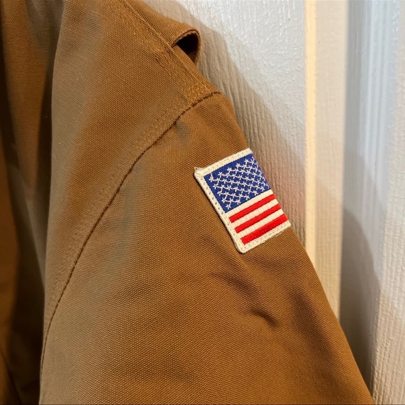 NWOT-FR Jacket with Windshield Technology | Brown - Picture 6 of 11